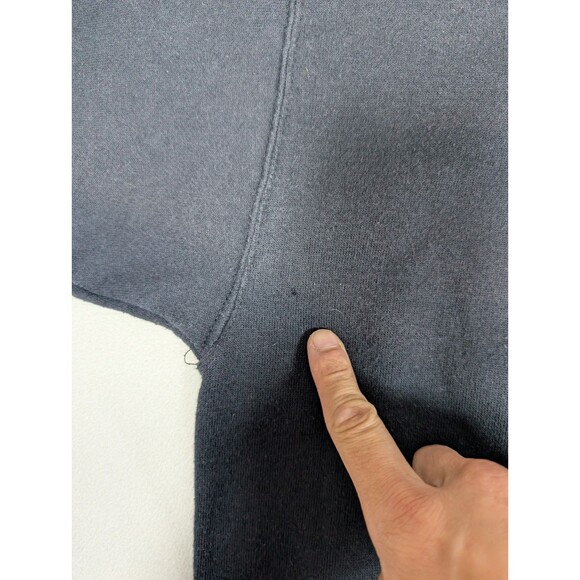 Vtg 90’s Official Fan NFL Carolina Panthers Crewneck Sweater Inaugural Black L - Picture 10 of 10